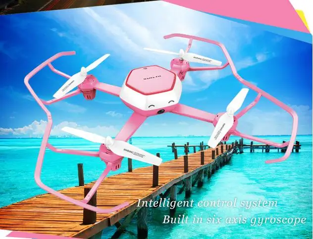 

2017 new rc drone W606-6 2.4G 4CH 6 Axis RC Helicopter one key attitude hold headless mode add HD camera foe kids gift