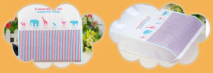 50 шт./лот пластиковые сумки для покупок с ручками подарочные ювелирные изделия