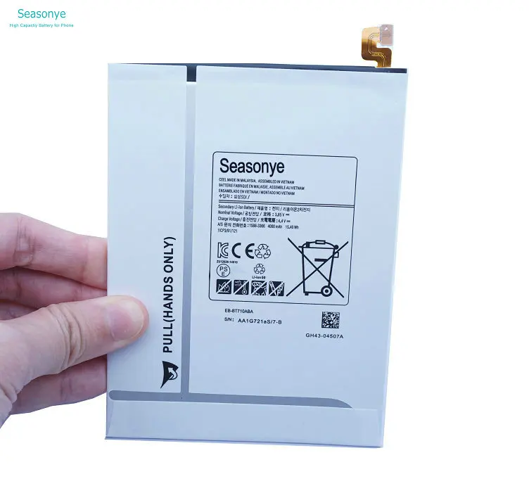 Seasonye 5PCS/LOT 4000mAh EB-BT710ABA / EB-BT710ABE Replacement Battery For Samsung Galaxy Tablet Tab S2 8.0&quot SM-T710 T710 T715 |