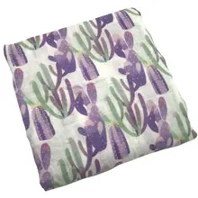 70% бамбуковое волокно 30% хлопок муслиновое одеяло s кактус детское одеяло постельные принадлежности пеленание для новорожденных пеленание банное полотенце