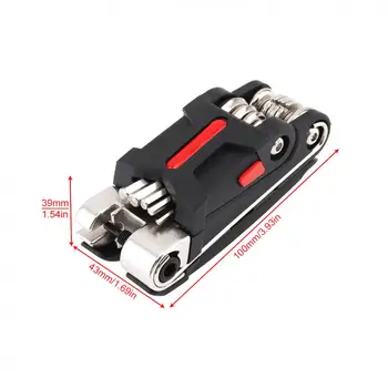 

DUUTI 18 in 1 Kit Multifunction Repair Tool with Folding Screwdriver Hexagon for Bicycle Motorcycle