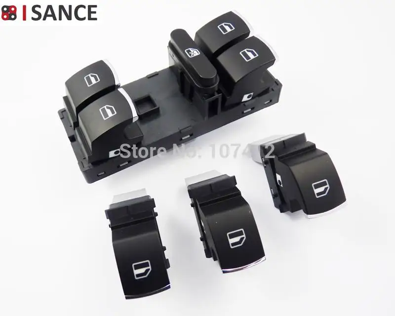 ISANCE переключатель окна 5ND959857 5ND959855 для VW Jetta 3 Гольф MK5 MK6 Passat 3C Tiguan 2006 2007 2008 2009 2010 2011 2012 2013