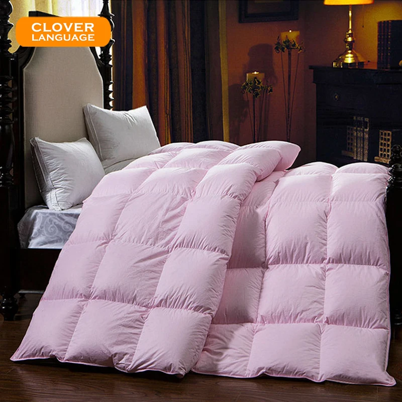 Thick Quilt Duvet Filling 100 Cotton Comforter Thick and Warm Bedding