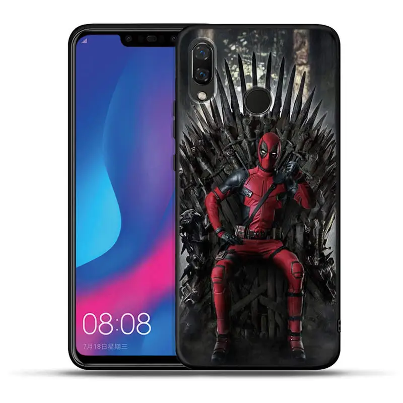 Чехол Marvel Мстители Герои милый Грут для Huawei Honor 20 Pro 10 9 9i 8 Lite 8X 8C 7A 7X V20 View 20 черный ТПУ чехол Etui