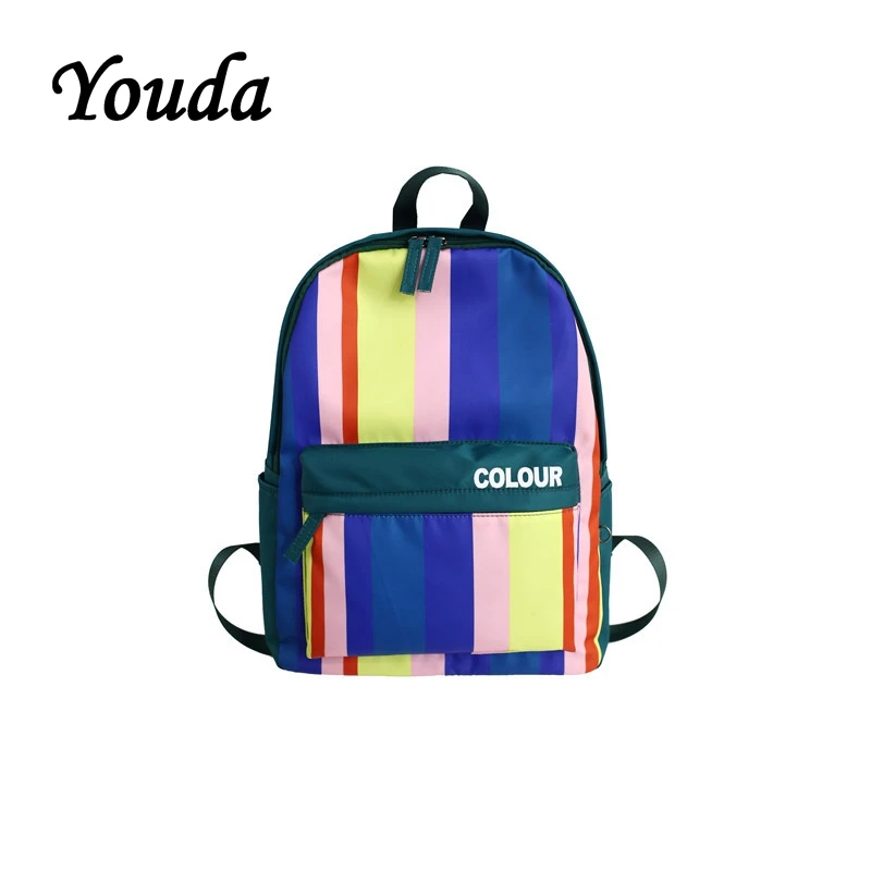 

Youda Japanese Harajuku Trend Student Schoolbag Street Fashion Backpack College Style Unisex Shoulder Bag Couple Backpacks