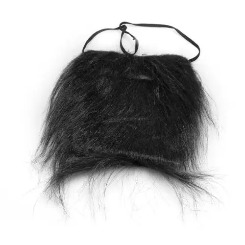 

Long false beard black for festive Christmas disguise party