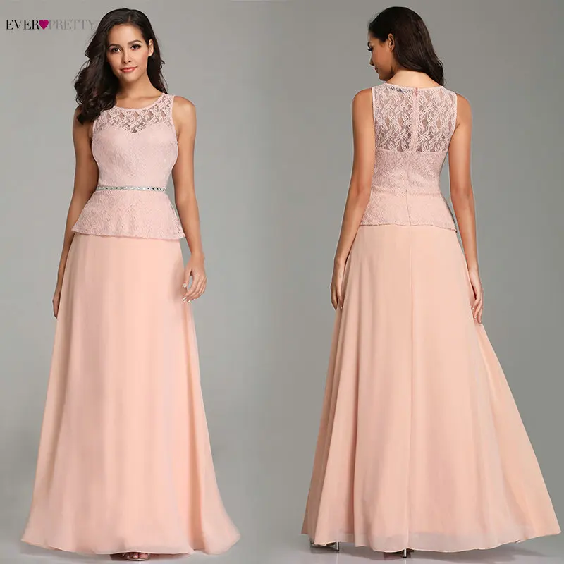 Розовые вечерние платья, длинные, когда-либо милые элегантные трапециевидные платья без рукавов, с поясом из бисера, милое платье De Soiree