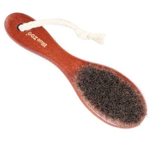 Синий ZOO 1 шт. коричневый деревянный Многофункциональный волос Борода Усы головы обувь щетка средства для чистки тела