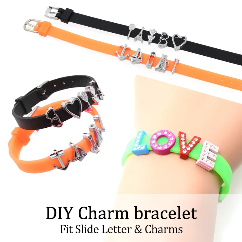8mm silicone wristband bracelet LSSC332-1 3