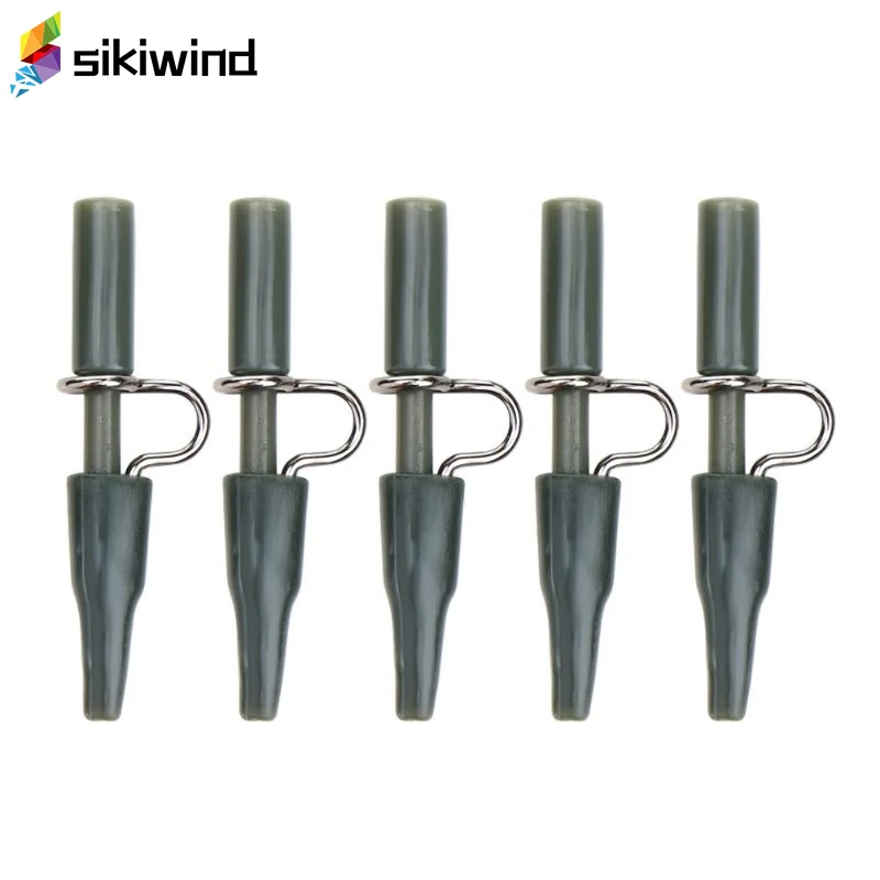 20pcs European Carp Fishing Accessories Heavy Duty Lead Clip Silica Gel