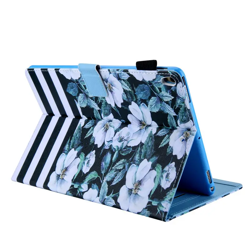 Чехол с принтом бабочки для iPad Air 10,5 Smart Cover для iPad Pro 10,5 чехол из искусственной кожи с откидной крышкой+ подарок