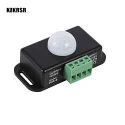 DC5V/12 V/24 V средства ухода за кожей инфракрасный движения PIR Сенсор переключатель движения человека переключатель датчиков детектора для