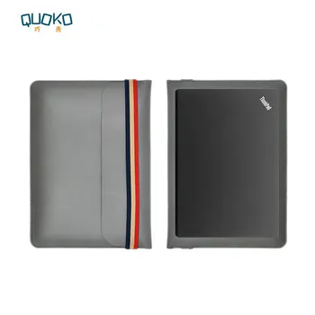 

Laptop bag case Microfiber Leather Sleeve for Lenovo ThinkPad X1 Extreme 15.6 inch Coloured elastic band Style