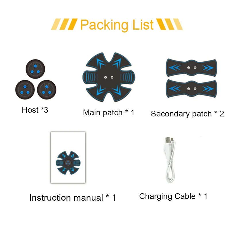 Rechargeable Abdominal Muscle Trainer  (3)