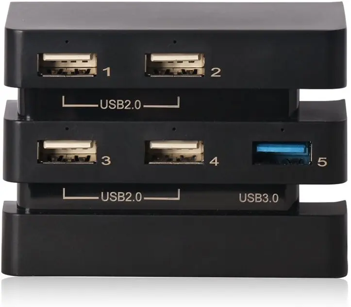 PS4 Pro アクセサリーホスト USB ハブ 3.0 & 2.0 USB ポート