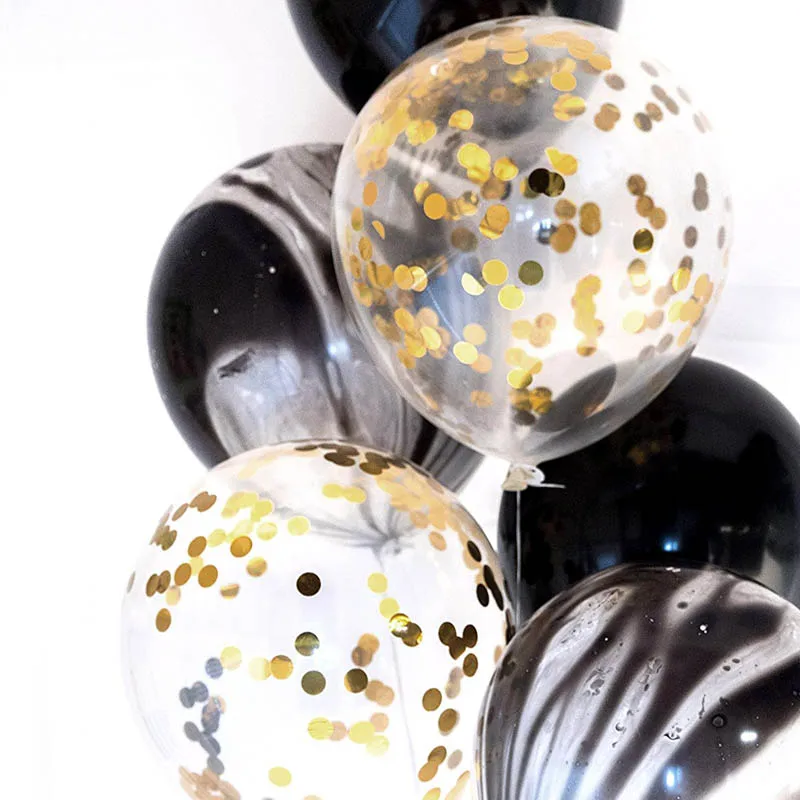 20 шт. золотые и черные конфетти|decorations for weddings|decorative decorativedecoration party |
