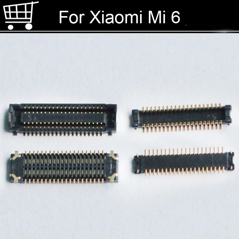 5 шт. FPC коннектор для Xiaomi Mi 6 ЖК-дисплей экран на гибком кабеле материнской плате