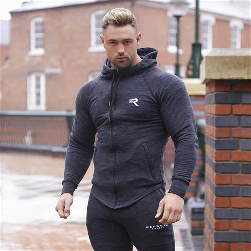 

2018 New Autumn Printed Sweatshirts Men Fashion Zipper Hip Hop Streetwear Plus Size Tops Casual Hoodies Track shirt Gym Top