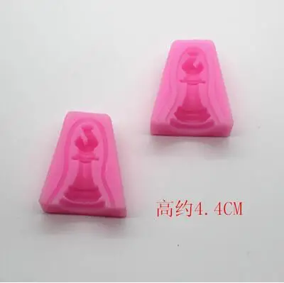 3D Chess chocolate mold clay bakery mold Fondant Cake Decorating mould