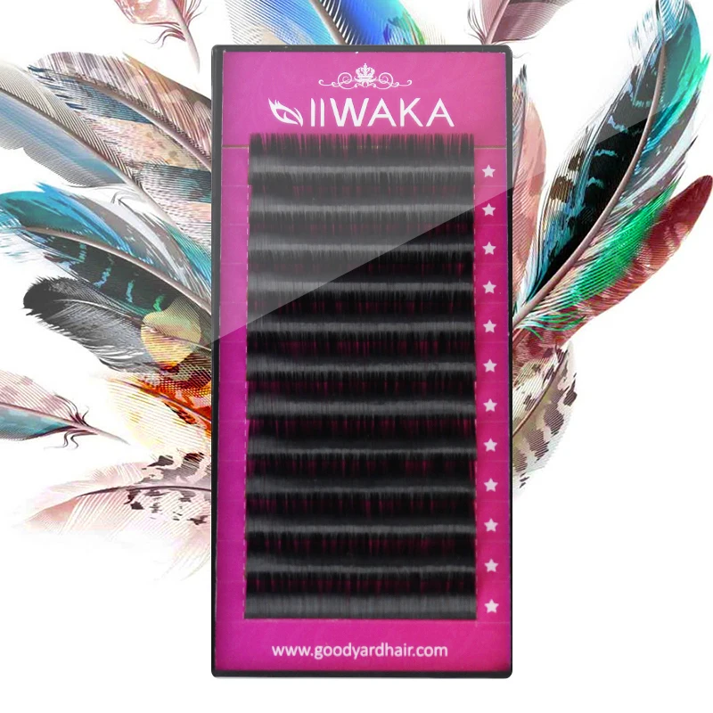 Очаровательные ресницы J/B/C/DL искусственные норковые волосы шелковые накладные
