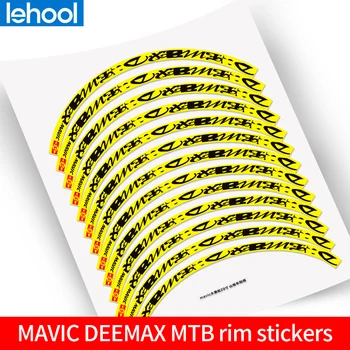 

MAVIC DEEMAX MTB rim wheel stickers Mountain bike wheel set decals non-reflective for two wheels sticke