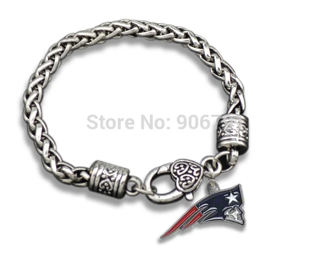 20pcs A Lot Antique Silver Enamel New England Patriots Pendant 20pcs A Lot Antique Silver Enamel New England Patriots Pendant Bracelet In Cuff Bracelets From Jewelry Accessories On Aliexpress Alibaba Group