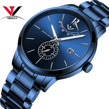 NIBOSI 2018 Mens Watches Top Brand Luxury Original Analog Watch For Men Waterproof/Luxury Casual Stainless Steel Erkek Kol Saati