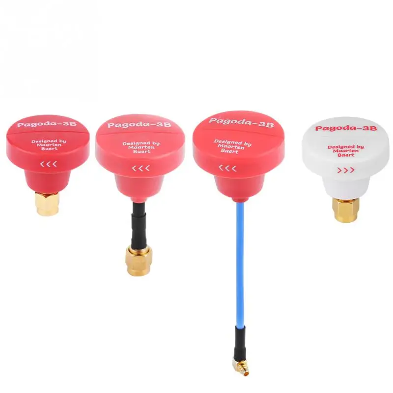 RHCP LHCP SMA MMCX FPV антенна 5 55 6 05 ГГц 2 дБ ABS круговой поляризационный аксессуар для