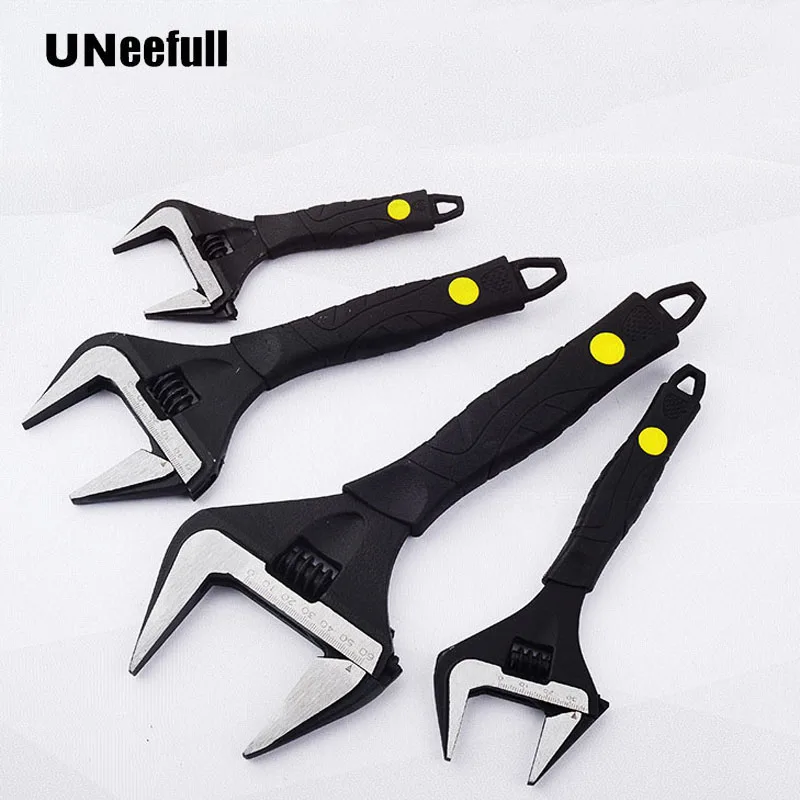 

6-12 Multifunction Adjustable Spanner Universal Key Nut Wrench large Opening wrench Wrench Ratchet Home auto Hand repair Tools