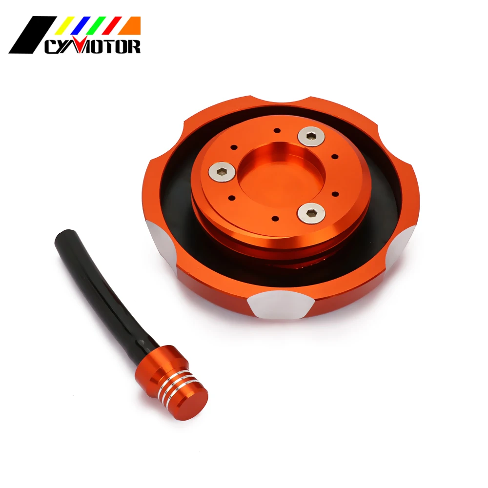 Крышка топливного бака оранжевого цвета для KTM Husqvarna SX F SXF 85 125 150 250 350 450 2013 2014 2015 2018