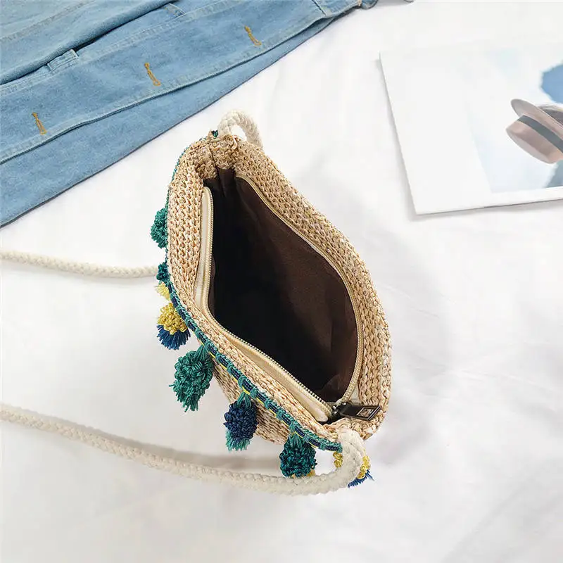 Straw Flap Shoulder Bag Crossbody Bag for Women 2019 Messenger Bags women's bag bolsa feminina sac a main 30AP0407
