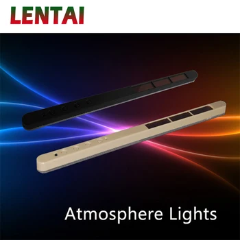 

LENTAI 1PC Car window solar atmosphere light LED lamp For Peugeot 307 206 407 Citroen C4 C5 Honda Civic Accord CRV Lada Vesta