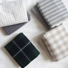 250 см x 50 см, плед, Полоска, вареный хлопок, подкладка из чистого хлопка, сделай сам, простыня, пододеяльник, постельные принадлежности, ткань, декоративная, ручная ткань, 320 г/м