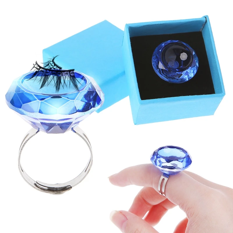 

1pc Ring Pigment Cup Glue Adhesive Holder Eyelash Extension Tattoo Tool