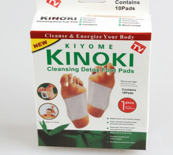 Retail Box ! 10 Boxes Cleansing Detox Foot Patches Kinoki Pads /Cleanse