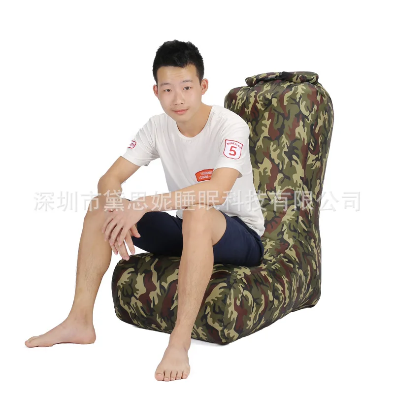 

Portable Folding Fishing Chair Camping Seat lazy sofa 2019 Trend Outdoor Products Fast Infaltable Bed Sleeping Bag Inflatable
