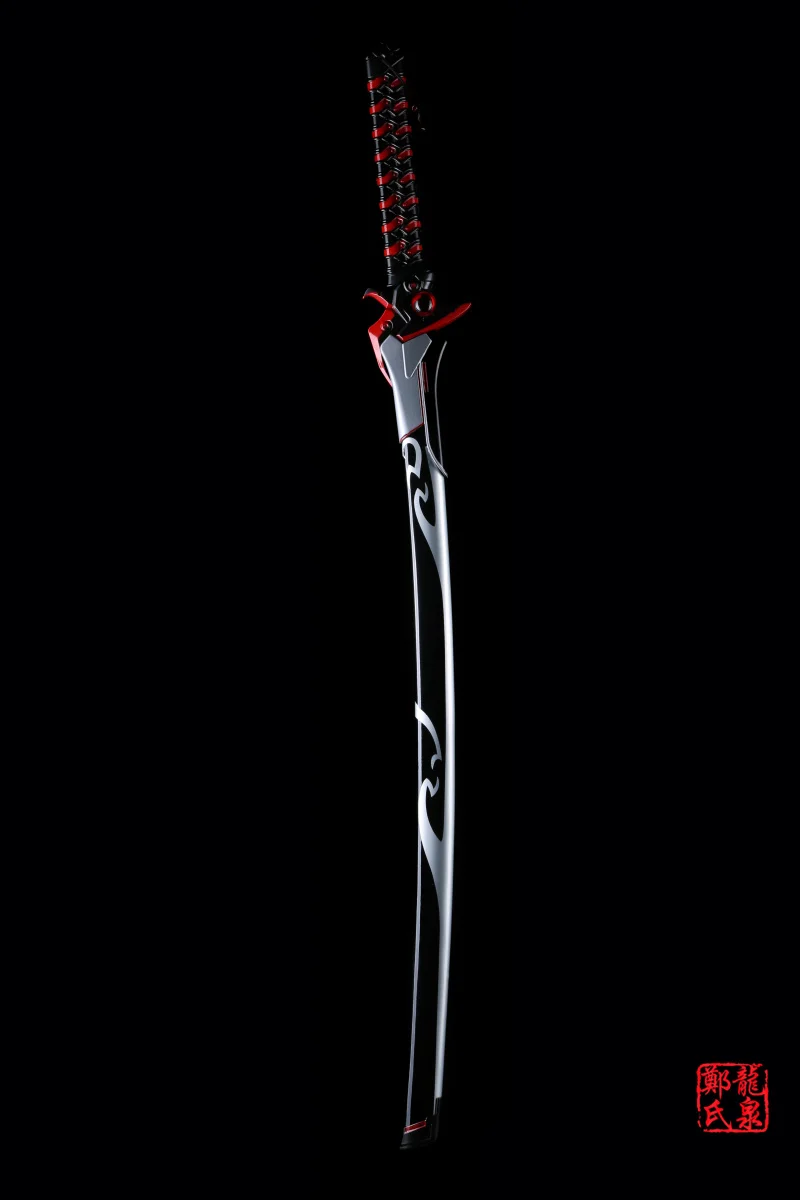 For Over Watch Cosplay Props Replica Genji Oni Skin Blade Real Steel Fantasy Swords Brand New Supply Decoration No Sharp Aliexpress Home Garden