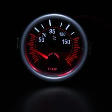 Новый серый Авто 2 «52 мм Универсальный цифровой LED 12 В масла Температура датчик прибора