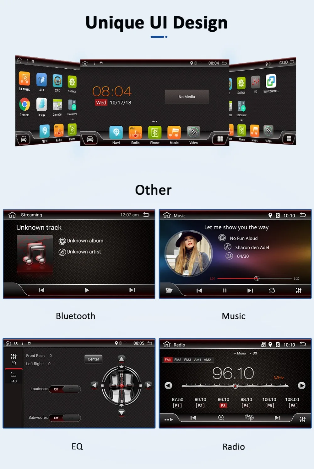 Top Bosion 2 din Car Radio 7" Android 9.0 HD Autoradio Multimedia Player Touch Screen Auto audio Car Stereo MP5 Bluetooth USB TF FM 4