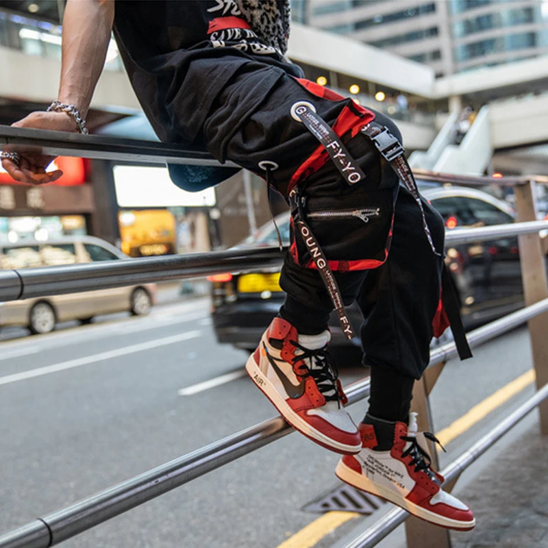 Billig Männer Street Style Fashion Hosen Neueste Band Harlan strahl hosen Hip Hop Streetwear Männer Casual Jogginghose Marke Jogger Neun hosen