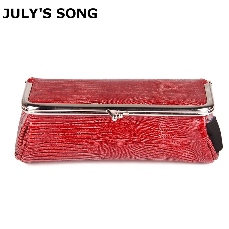Дешево JULY #039;S SONG Новая косметическая сумка из кожи аллигатора из искусственной кожи, сумка для макияжа с зеркалом, Повседневная Дамская сумка Органай...