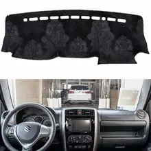 Для Suzuki Jimny широкий Сьерра-4*4 1998 2000 2003 2005 фланель Dashmats приборной панели крышки покрытие для приборной панели автомобиля коврик Carpe аксессуары