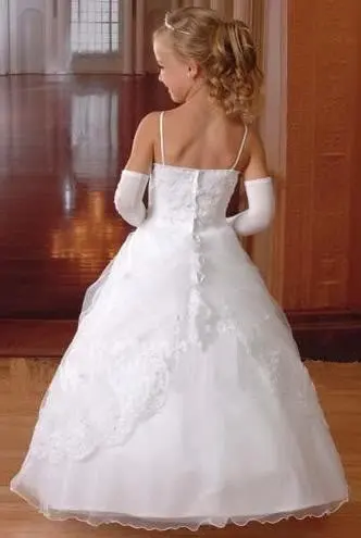 Flower Gril Dresses 2012 Lowest Price Matching Spaghetti