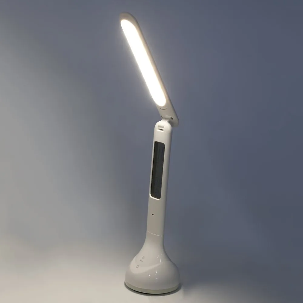 

Multifunction LED Desk Light Foldable Dimmable Desk Table Lamp Modern Calendar 2018 Touch-Sensitive Controller USB Charging Port