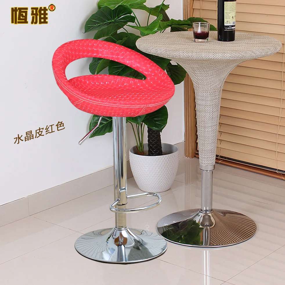 10%Bar table chair bar stool modern minimalist rotating lift chair rattan cash register front desk high stool 10%Bar table chair bar stool modern minimalist rotating lift chair rattan cash register front desk high stool