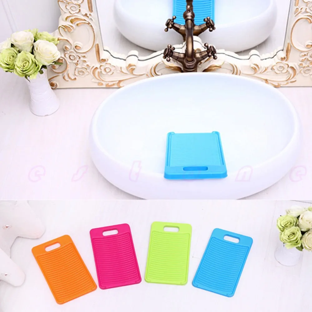 

"7 x 6" Plastic Washboard Washing Board Shirts Cleaning Laundry For Kid Clothes