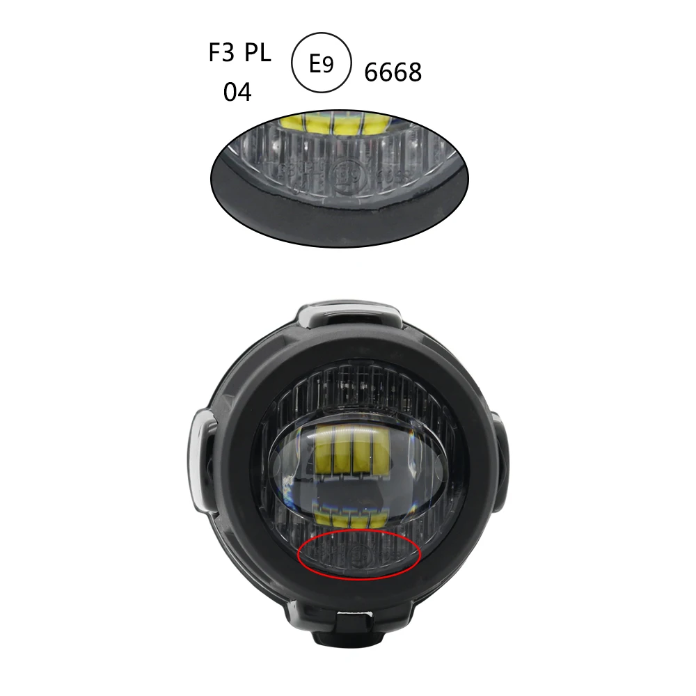 E9 противотуманная фара для велосипеда светодиодный ламповый переключатель для BMW R1200GS F800GS поездок на мотоцикле Ducati Multistrada 1200 Honda CRF1000L светодиодный вспомогательное Вождение лампа