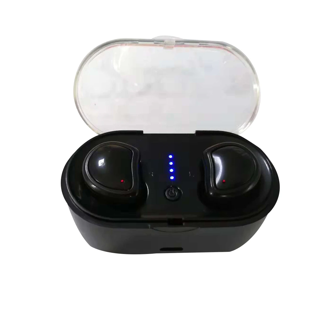 

1 pair Bluetooth 4.1 Earphones Headphones Wireless Earbuds Stereo In Ear Headset Sports Earbuds with Charging Box