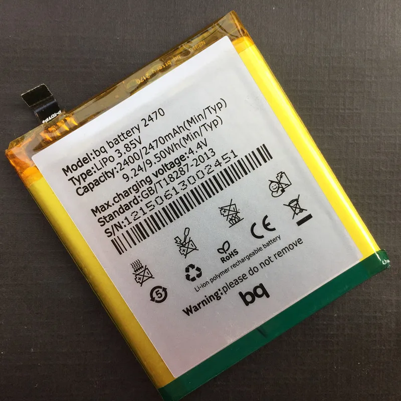 Runboss 2470 mAh Батарея для BQ Aquaris M4.5 M 4,5 аккумулятор BQ 2470 Замена батарей