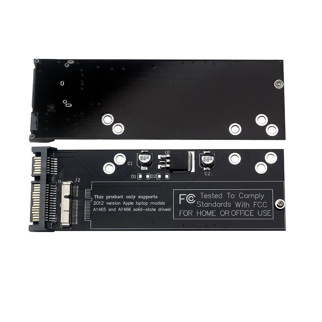 Горячая-для Macbook Air A1466 A1465 A1398 A1425 Ssd для Sata адаптер слот для карты